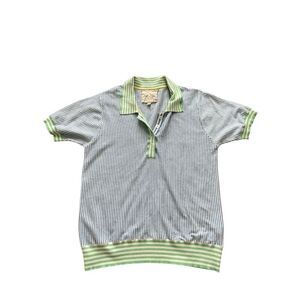 Draw and Fade Julia Polo – Blue‎ Striped – Women’s Golf Shirt